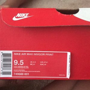 Nike air max invigor 🔥